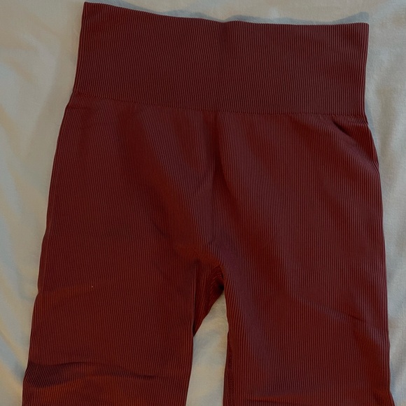 Pink/coral cycling shorts - Picture 1 of 3